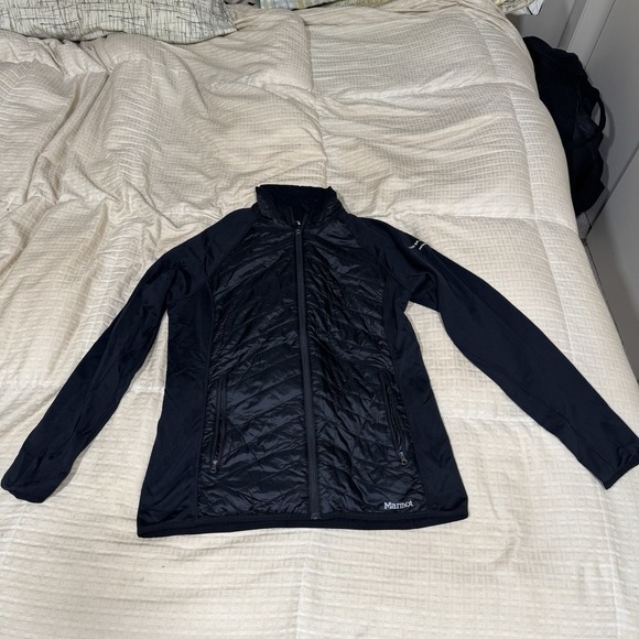 Marmot Jacket Womens Size X-Large XL Bank of America BofA Puffer Zip Quilted - Picture 5 of 5